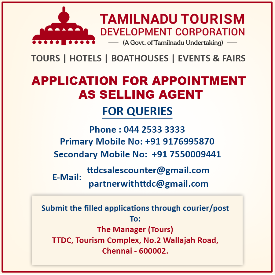 tamilnadu tourism agent registration